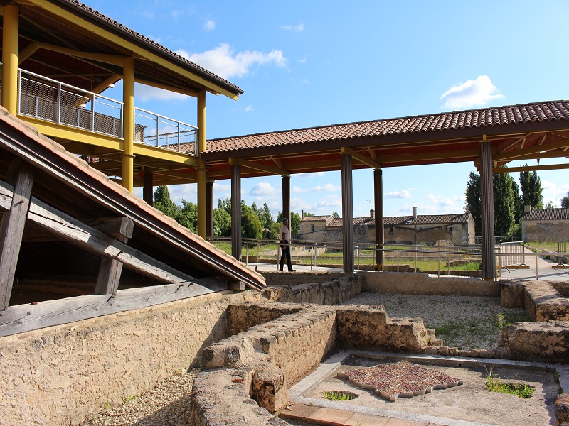 Journées Européennes du patrimoine à Plassac villa Gallo romaine Plassac