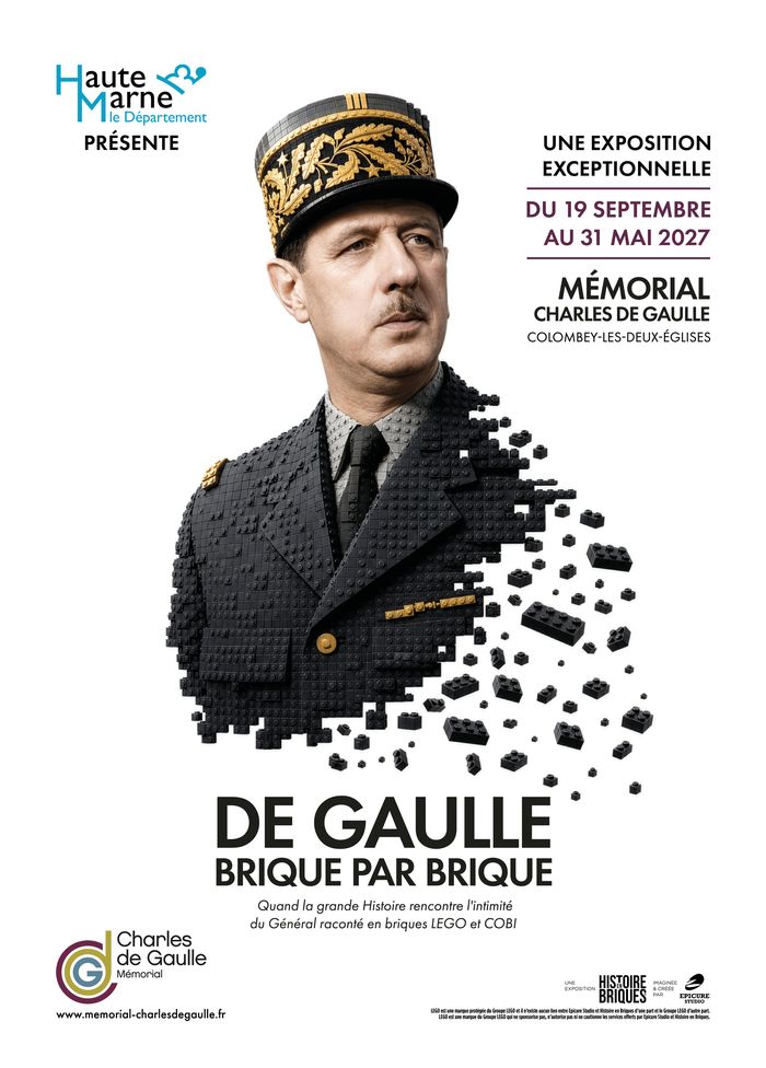 Journées européennes du patrimoine – « De Gaulle en briques », Mémorial Charles de Gaulle, Colombey-les-Deux-Eglises, Colombey-les-Deux-Églises