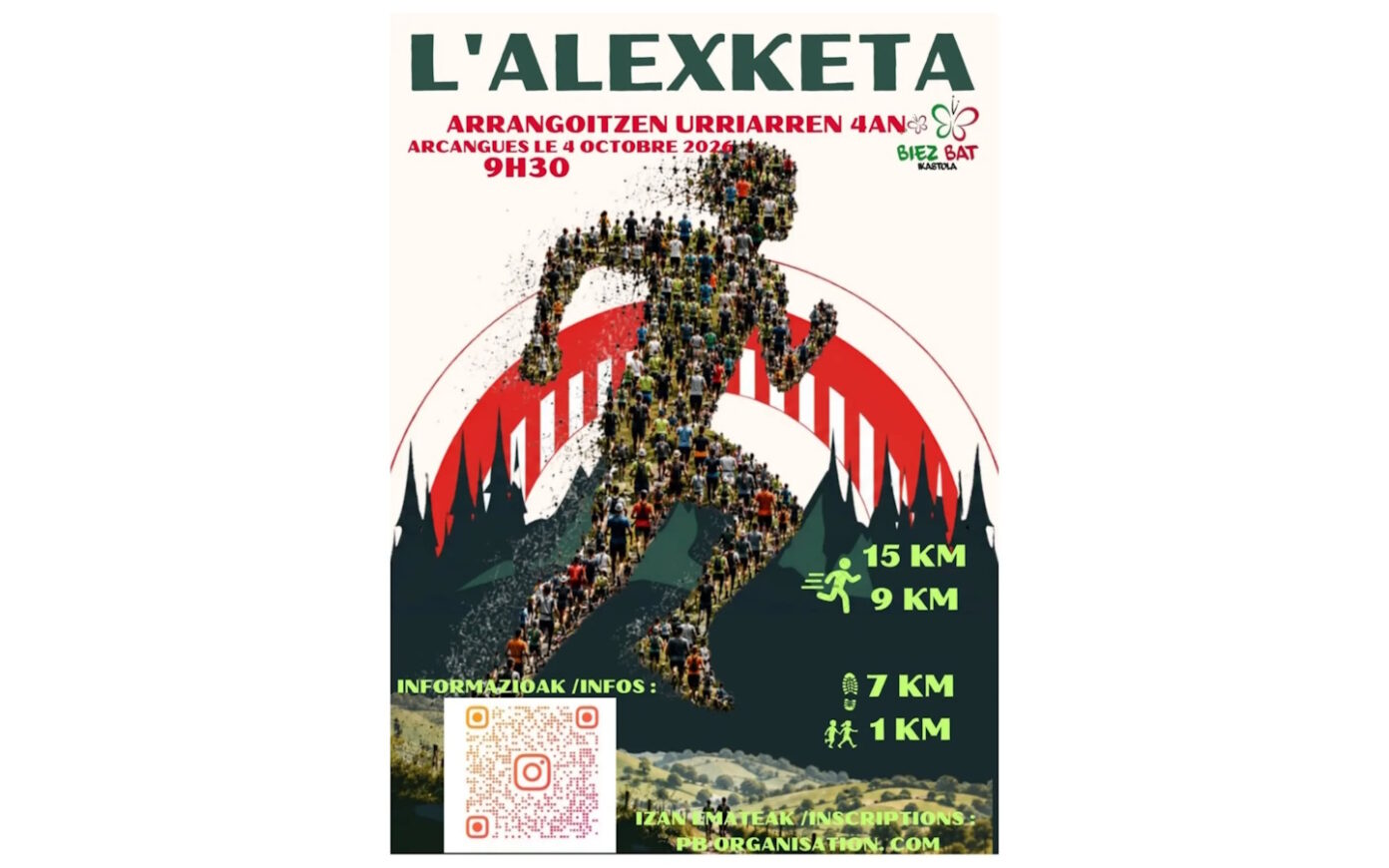 L’ Alexketa Course pédestre Arcangues