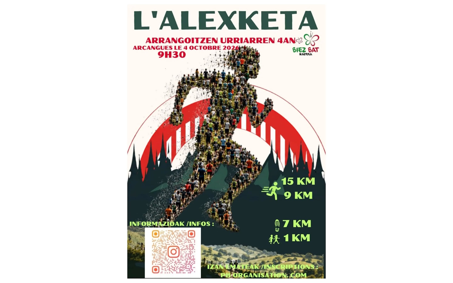 L’ Alexketa Course pédestre Arcangues