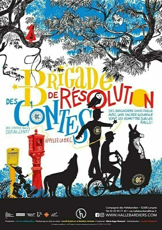 « La Brigade de Résolution des Contes », par la Cie Les Hallebardiers, Ecole Elémentaire, Arc-en-Barrois, Arc-en-Barrois