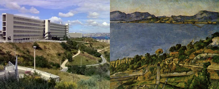 La colline Consolat, Lycée Saint Exupéry et colline Consolat, Marseille