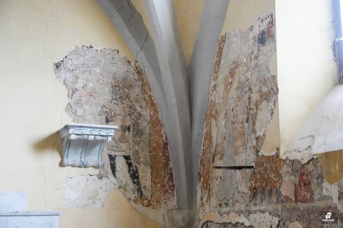 La découverte des peintures médiévales de l’église d’Espis, Église d&rsquo;Espis, Moissac