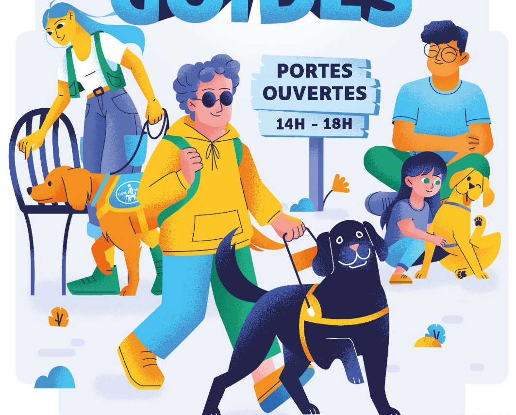 La Journée des chiens guides école des chiens guides d’aveugles Limoges