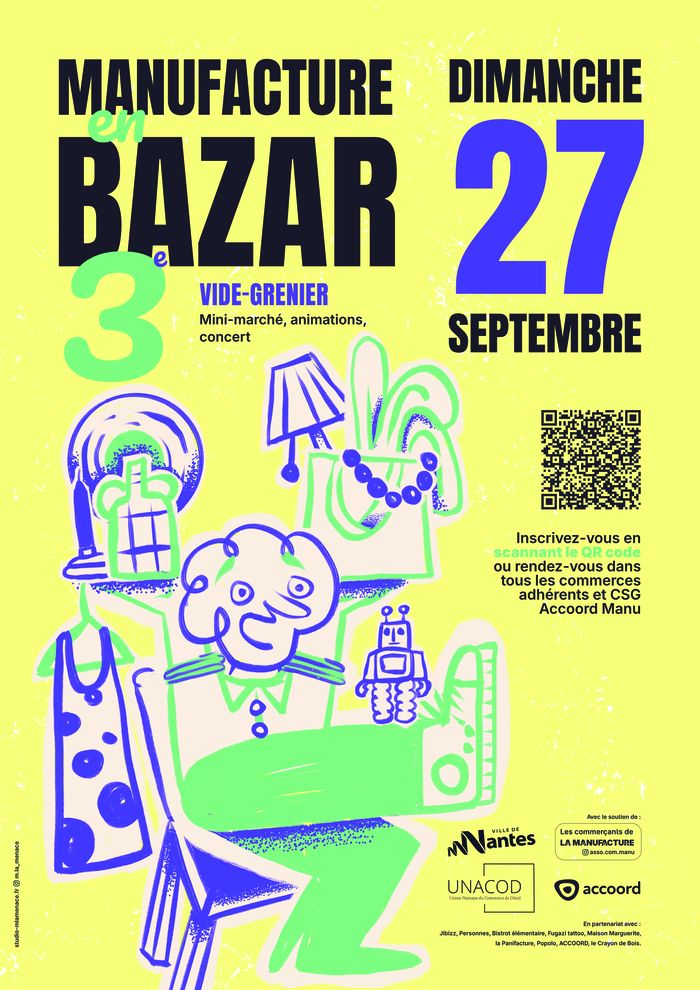 La Manufacture en bazar #3 Place de la Manufacture Nantes