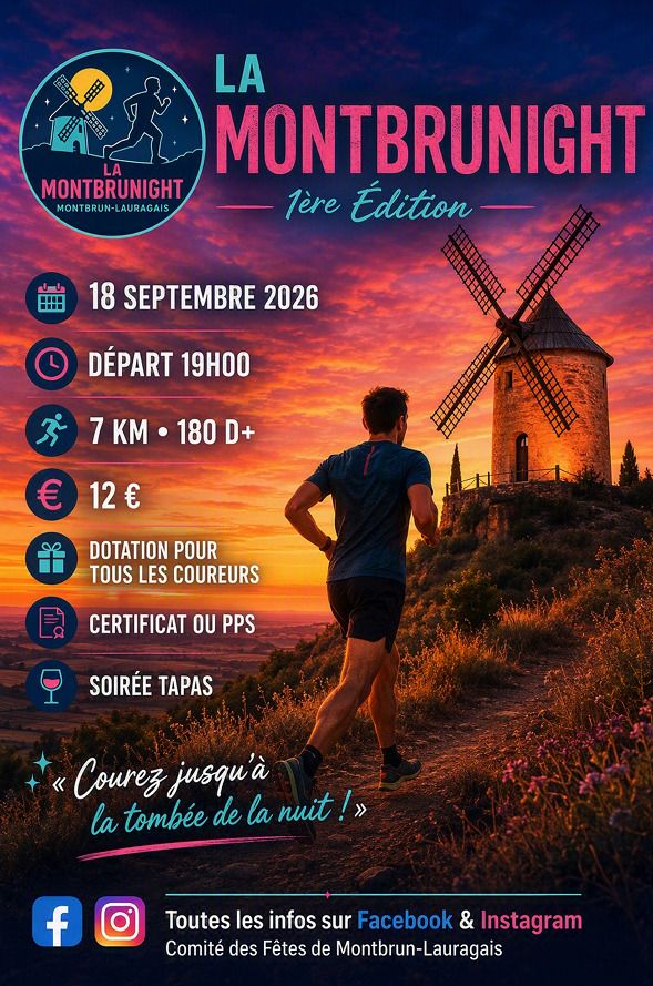 LA MONTBRUNIGHT TRAIL Montbrun-Lauragais