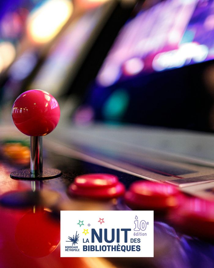 La Nuit des bibliothèques : retro gaming et polcazoom, Ludo-médiathèque du Taillan-Médoc, Le Taillan-Médoc