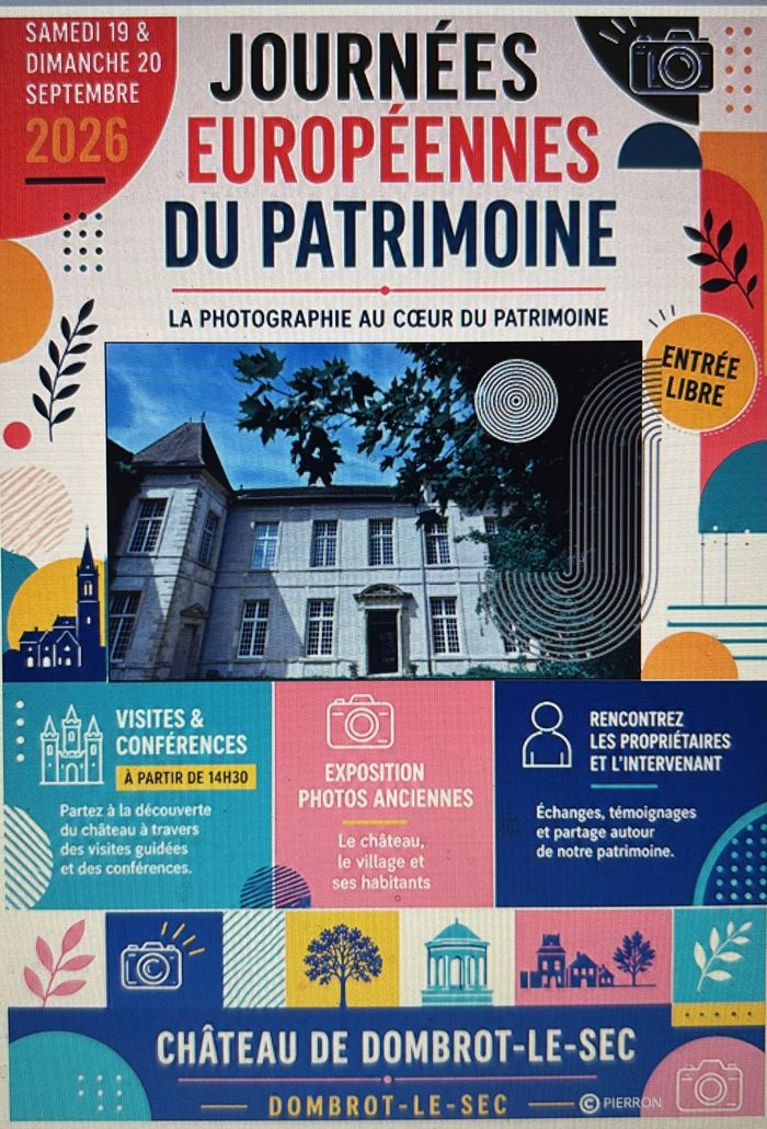 La Photographie au cœur du Patrimoine, Château de Dombrot-le-Sec, Dombrot-le-Sec