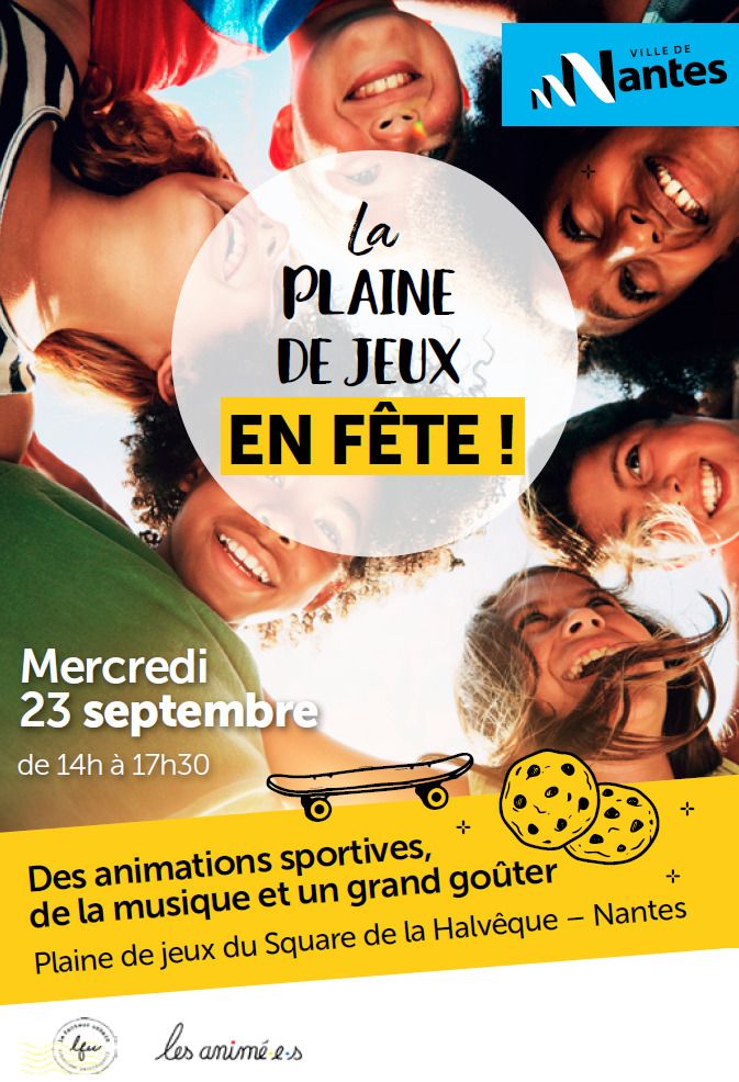 La plaine de jeux de la Halvêque en fête ! Square de la Halvêque Nantes