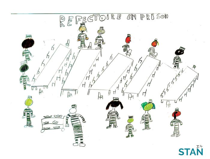 La prison vue par les enfants, Bibliothèque Longs-Champs, Rennes