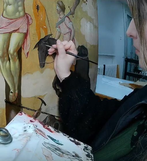 La restauration de tableaux : l’exemple de la Croix Vivante, Musée des beaux-arts, Beaune