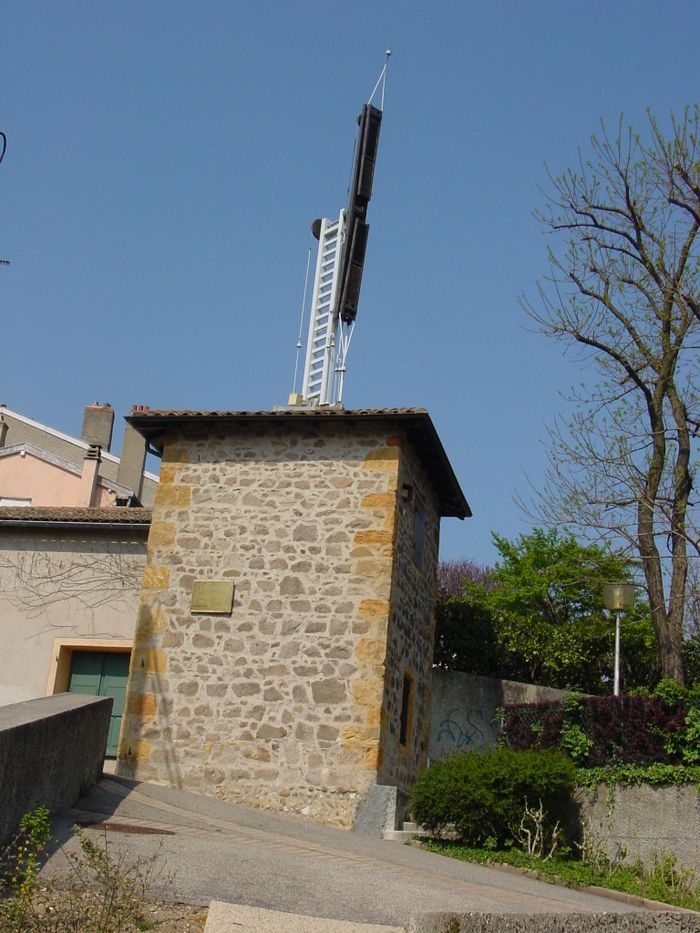 La tour du télégraphe Chappe, Tour du télégraphe, Sainte-Foy-lès-Lyon