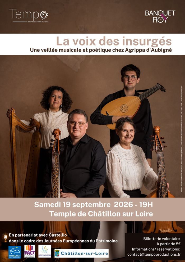 La voix des insurgés, Temple protestant, Châtillon-sur-Loire