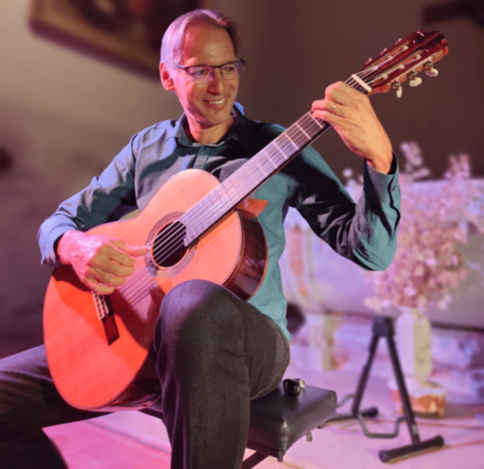 Laurent Vadkerti – Récital de guitares, Chapelle Saint-Geniès de Litenis, Saint-Jean-de-Fos