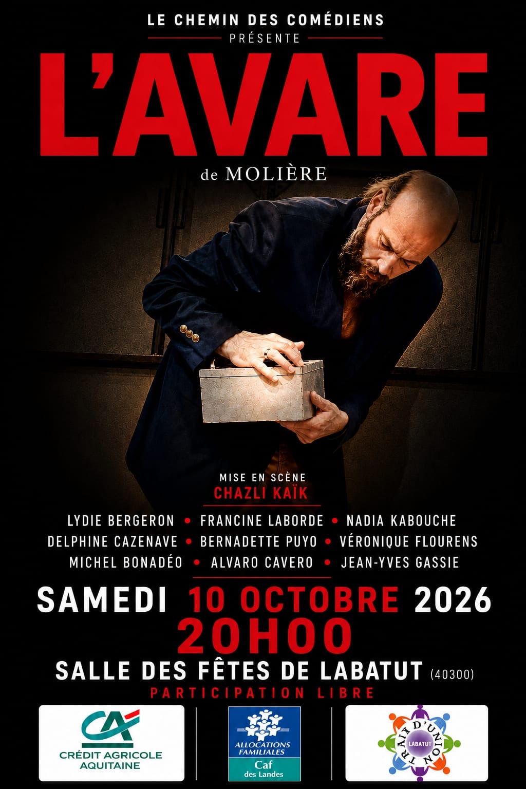 L’Avare représentation théâtrale Labatut