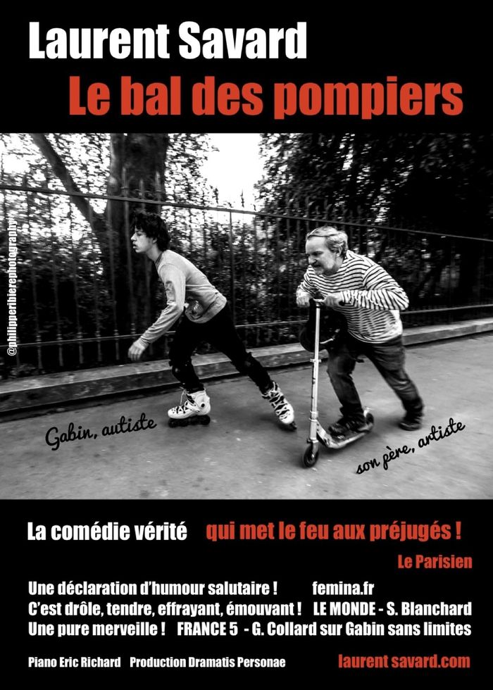 « Le bal des pompiers » (de et par Laurent Savard), Médiathèque André Malraux, Tourcoing