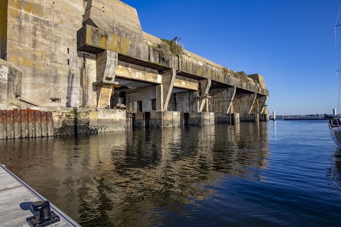 Le blockhaus J3 de la Base de Sous-marins, Base de sous-marins de Keroman / Bloc K3, Lorient