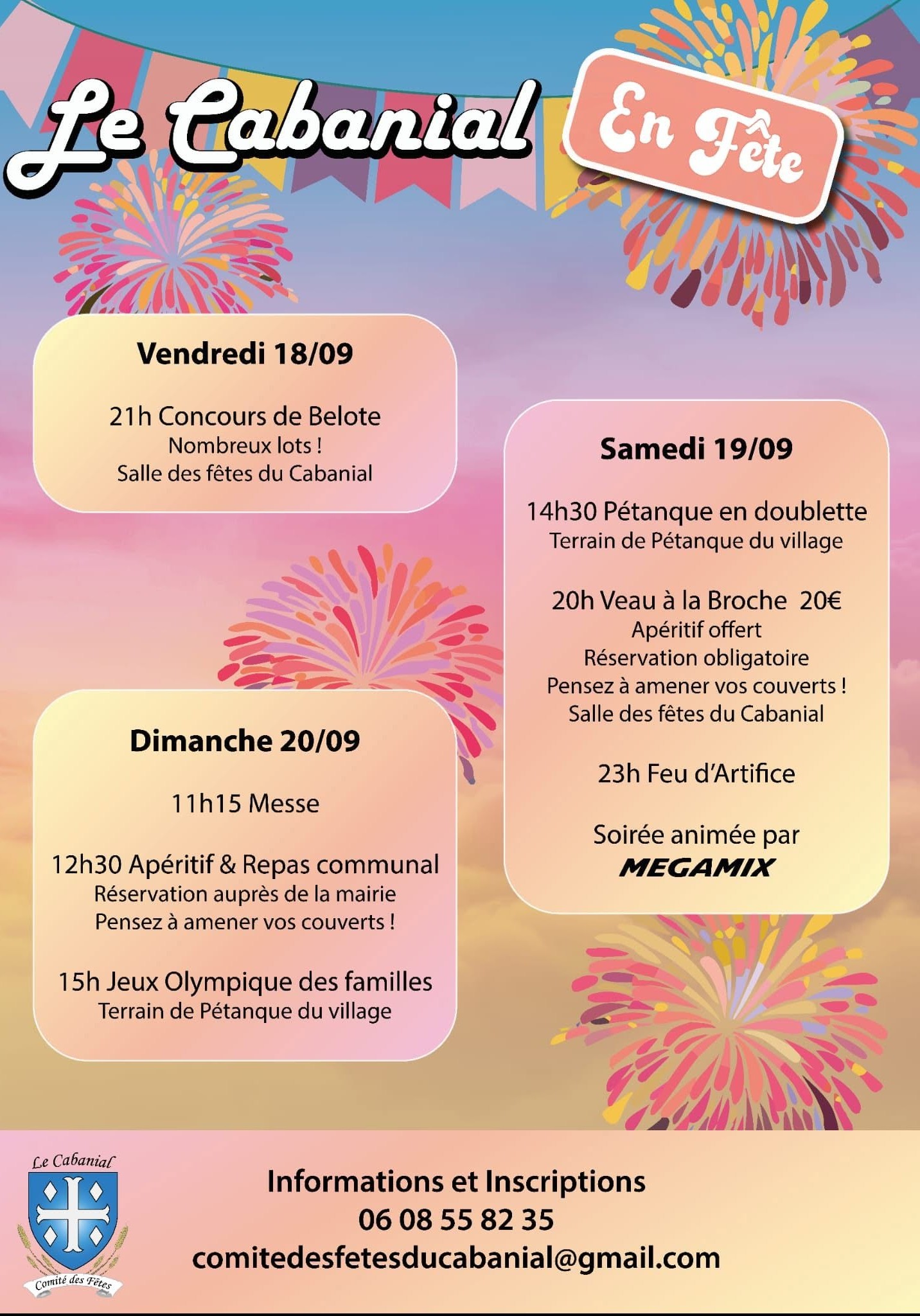 LE CABANIAL EN FÊTE ! Le Cabanial