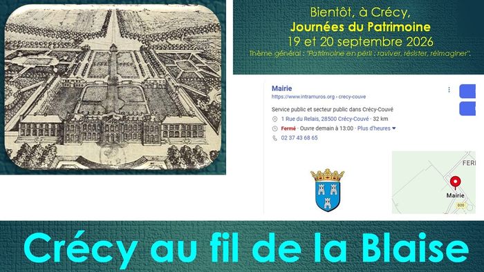 Le Crécy-Couvé de Madame de Pompadour vous ouvre ses portes, Mairie de Crécy-Couvé, Crécy-Couvé