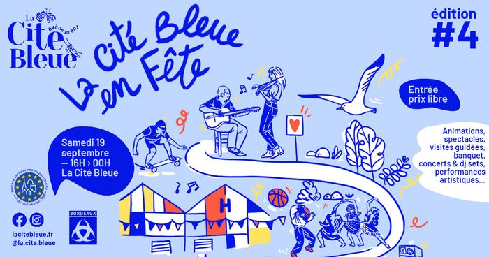 Le Grand Show Nocturne de La Cité Bleue en Fête, La Cité Bleue, Bordeaux