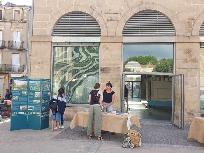 Le marché des savoirs des journées européennes du patrimoine, La Halle Dardé, Lodève