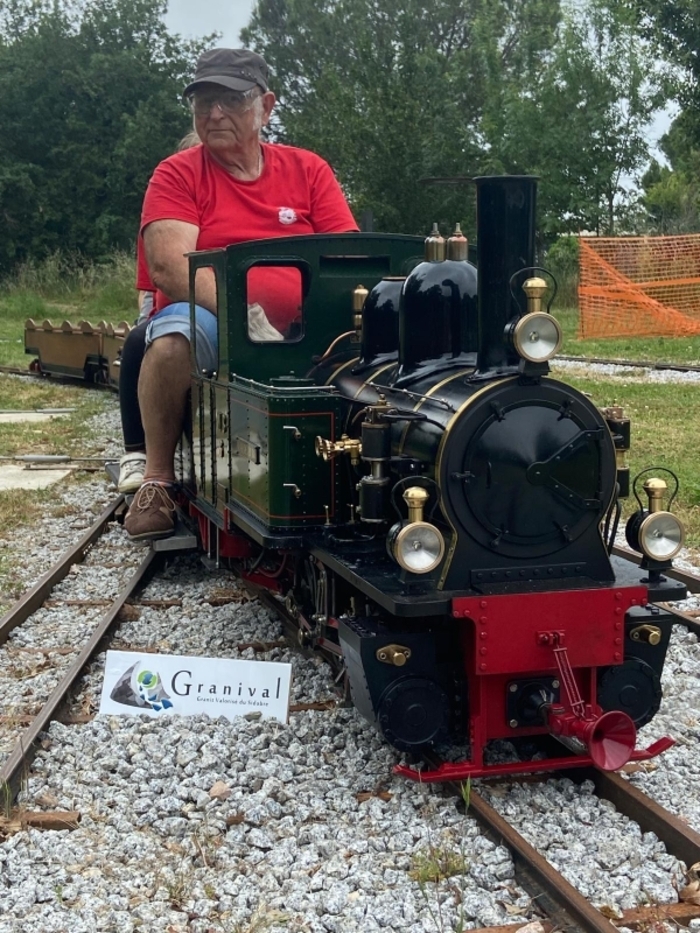 Le Petit Train à Vapeur, Parc municipal de la Pointe, Lespinasse