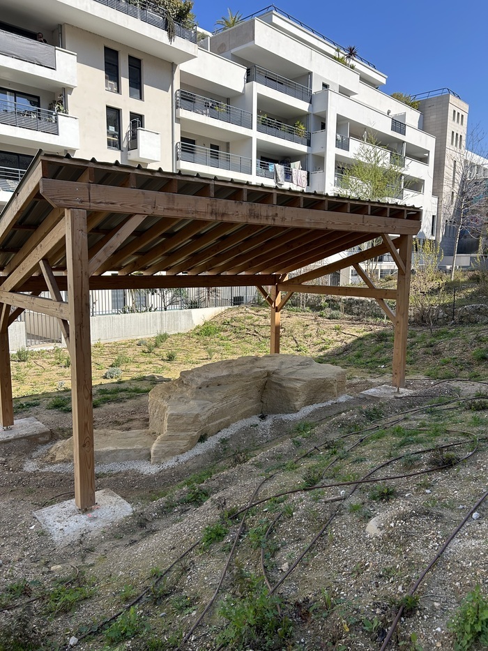 Le site de la Corderie à travers les âges, Jardin Saint Nicolas, Marseille