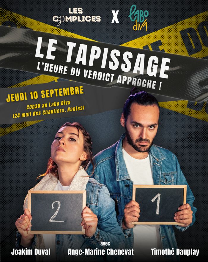 Le Tapissage | Les Complices Impro Labo Diva Nantes