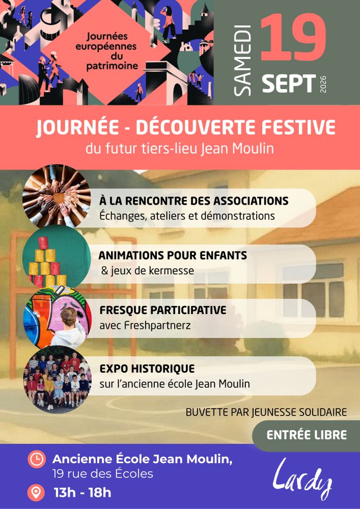 Le tiers-lieu Jean Moulin vous ouvre ses portes !, Tiers-lieu Jean-Moulin, Lardy