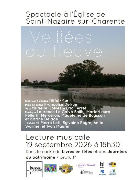 Lecture musicale, Église de Saint-Nazaire-sur-Charente, Saint-Nazaire-sur-Charente