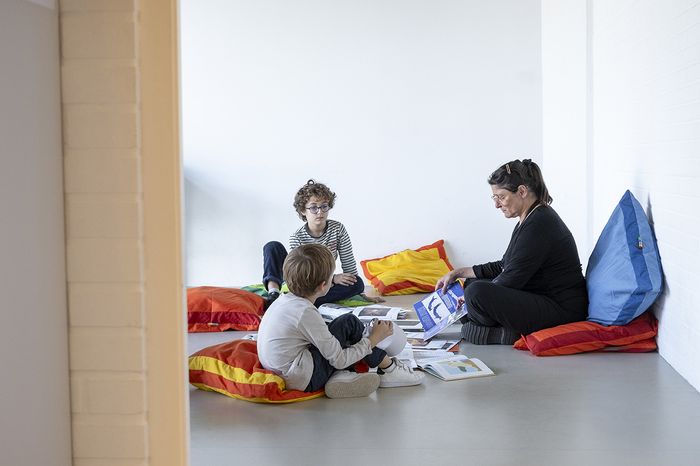 Lectures et atelier à la bibliothèque pour les enfants de 6 à 10 ans, FRAC – Cité des arts, Besançon