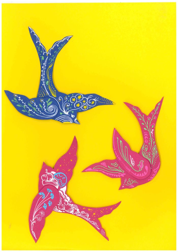 L&rsquo;envol des oiseaux, Médiathèque Blaise-Cendrars, Conflans-Sainte-Honorine