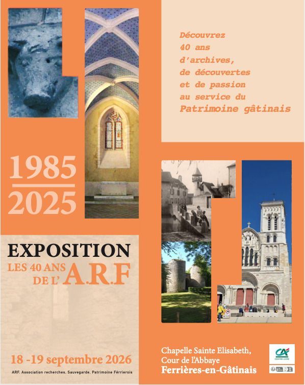 Les 40 ans de l’A.R.F., Église abbatiale Saint-Pierre-et-Saint-Paul, Ferrières-en-Gâtinais