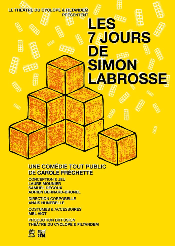 Les 7 jours de Simon Labrosse, au théâtre du Cyclope Théâtre du Cyclope Nantes