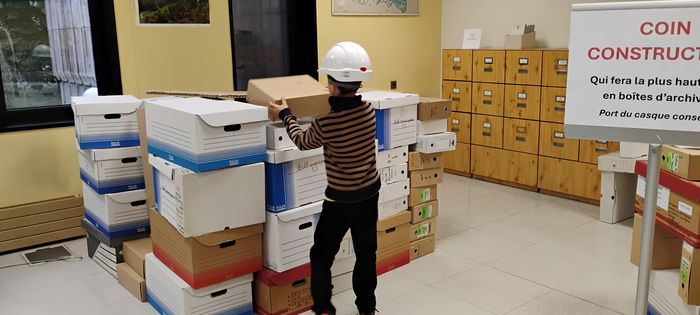 Les activités ludiques pour les enfants, Archives départementales des Vosges, Épinal
