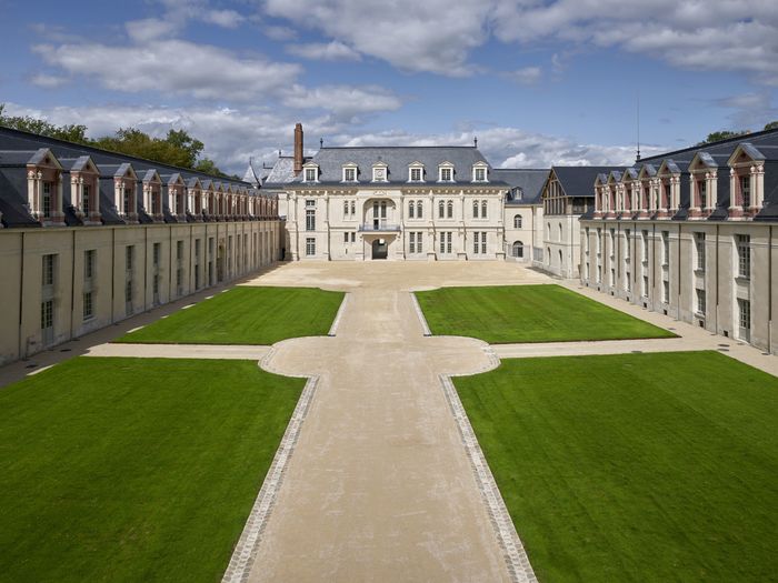 Les coulisses de la restauration du château, Cité internationale de la langue française, Villers-Cotterêts