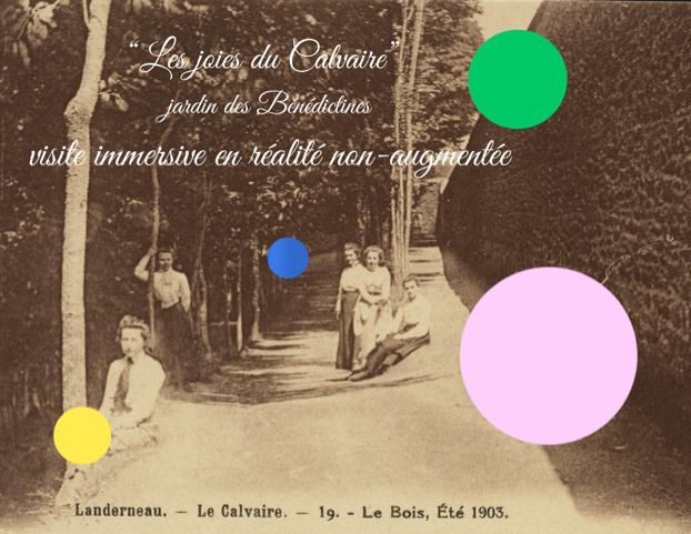 Les joies du Calvaire, Jardin des Bénédictines, Landerneau
