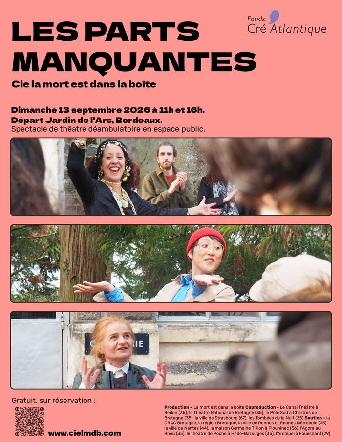 Les parts manquantes, Jardin de l&rsquo;Ars, Bordeaux