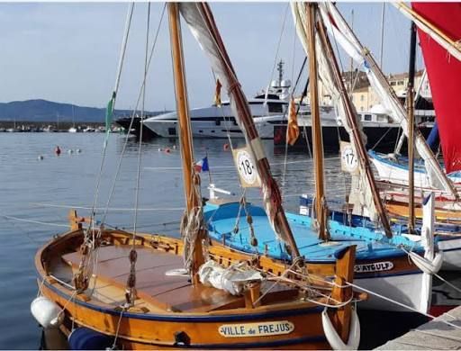 Les pointus, patrimoine maritime, Fréjus Ilot de Port-Fréjus, Fréjus