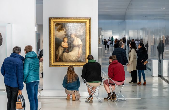 Les secrets de la conservation des œuvres en Galerie du temps, Louvre-Lens, Lens