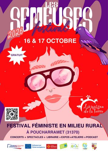 LES SEMEUSES – FESTIVAL FEMINISTE EN MILLIEU RURAL, Café culturel et associatif « La Maison de la Terre », Poucharramet