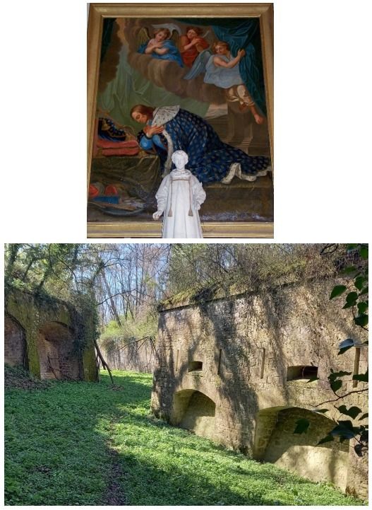 Les tableaux de l’église du Village et le Fort de Vancia, Mairie de Sathonay, Sathonay-Village
