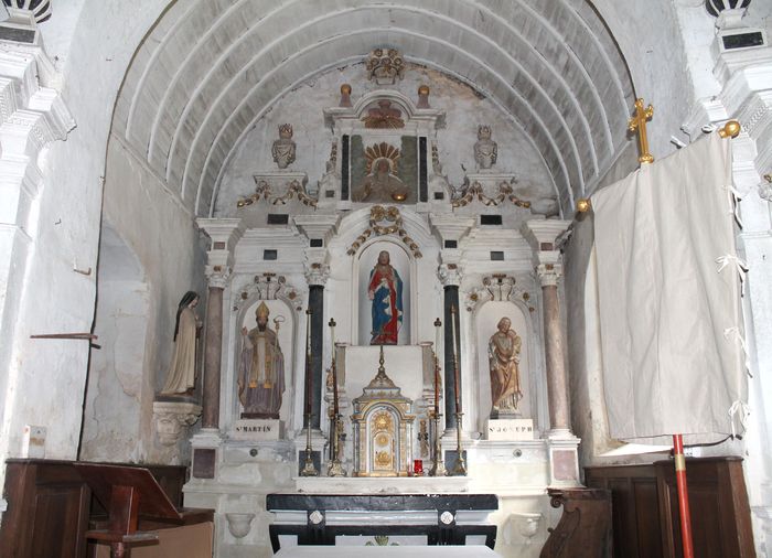 Livet-en-Charnie et la restauration du décor de l’église Saint-Martin, Livet-en-Charnie, église Saint-Martin, Livet-en-Charnie