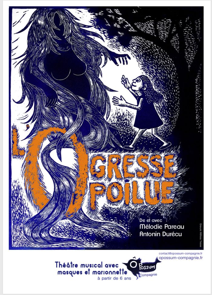 « L’Ogresse poilue » théâtre musical avec masques et marionnettes
FAMILIAL, La commanderie, Poucharramet
