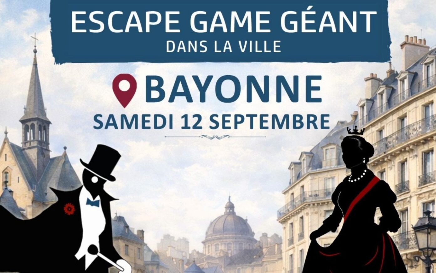 Lupin dans la ville jeu de piste à énigmes Bayonne