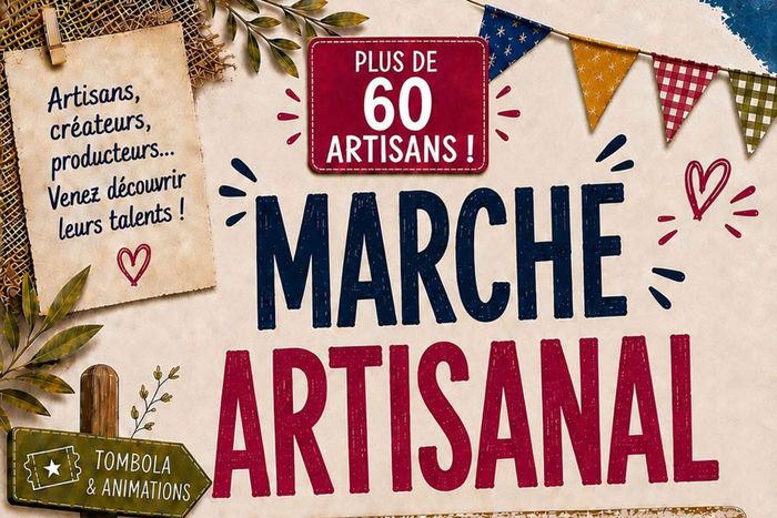 Marché artisanal, Collège Jean-Baptiste Dumas, Salindres