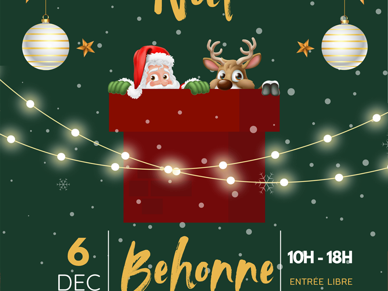 Marché de Noël Salle Jean-Jacques Poëtte Behonne