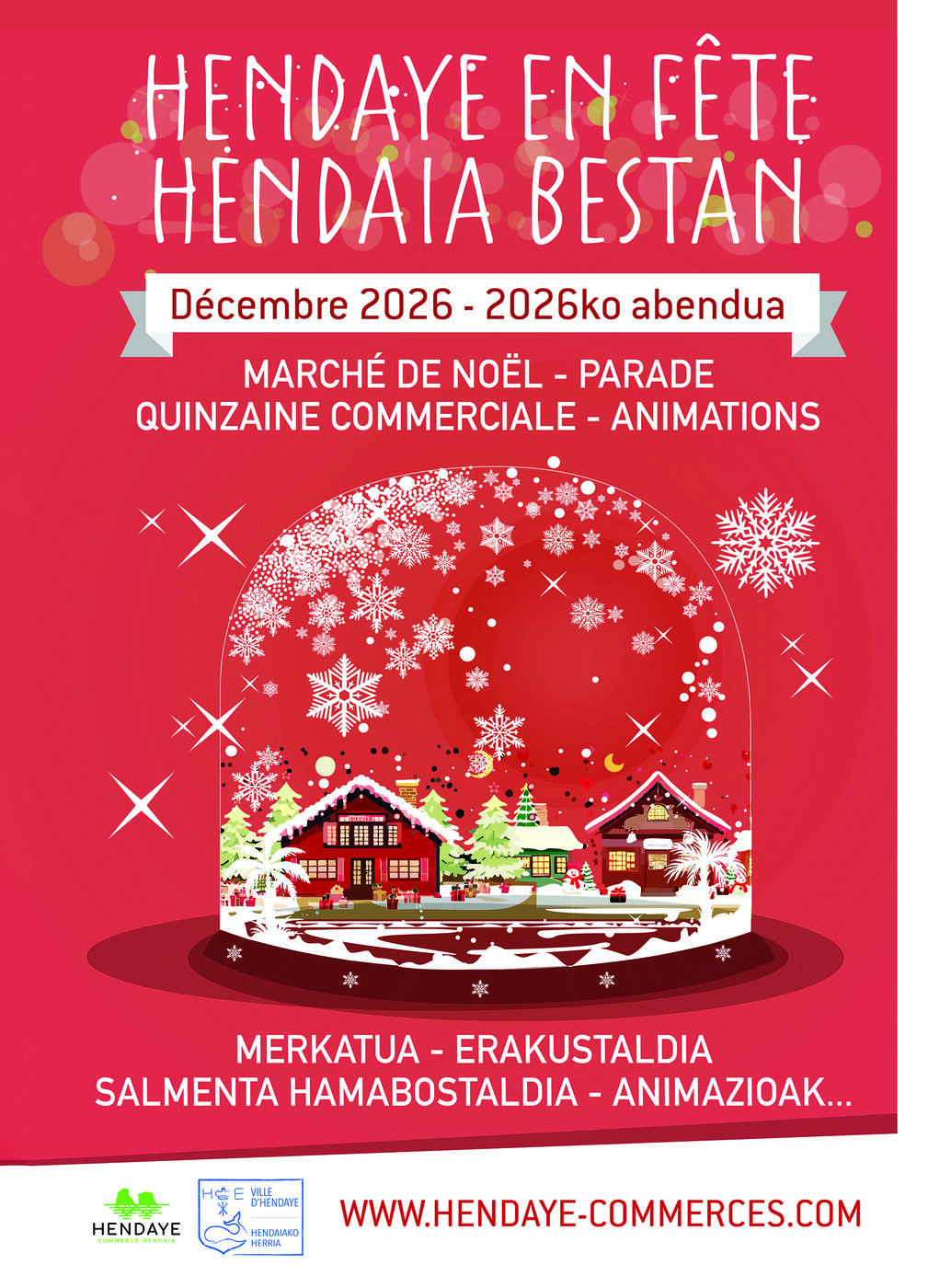Marché de Noël Halles de Gaztelu Hendaye