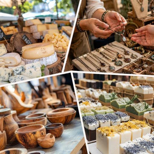Marché du Terroir et de l&rsquo;Artisanat d&rsquo;Art, Place des Fourneaux, Maincy