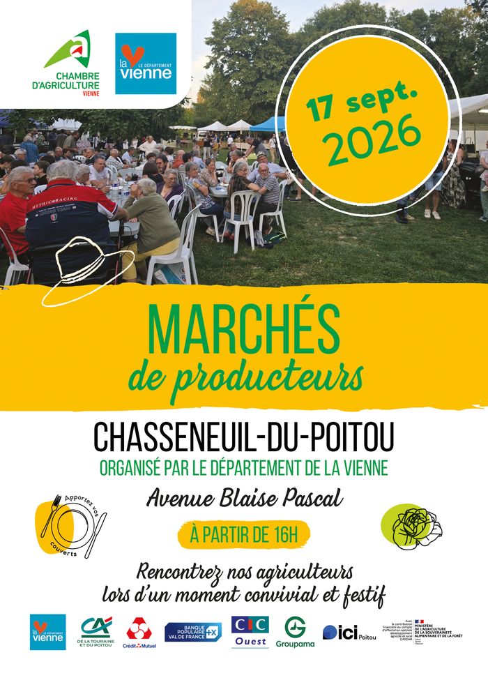 Marchés de producteurs – Chasseneuil-du-Poitou, Chasseneuil-du-Poitou (86), Chasseneuil-du-Poitou